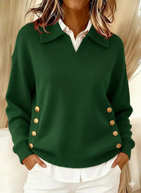 VARIETTE | Jersey de punto con cuello y escote en V™