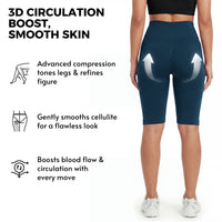 Leggings Cortos Moldeadores Push-Up 3D