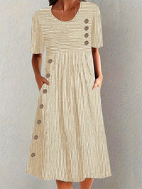 Sofia™ | Vestido de Verano a Rayas