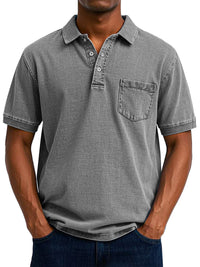 Nathaniel · Polo Vintage Casual para Hombre
