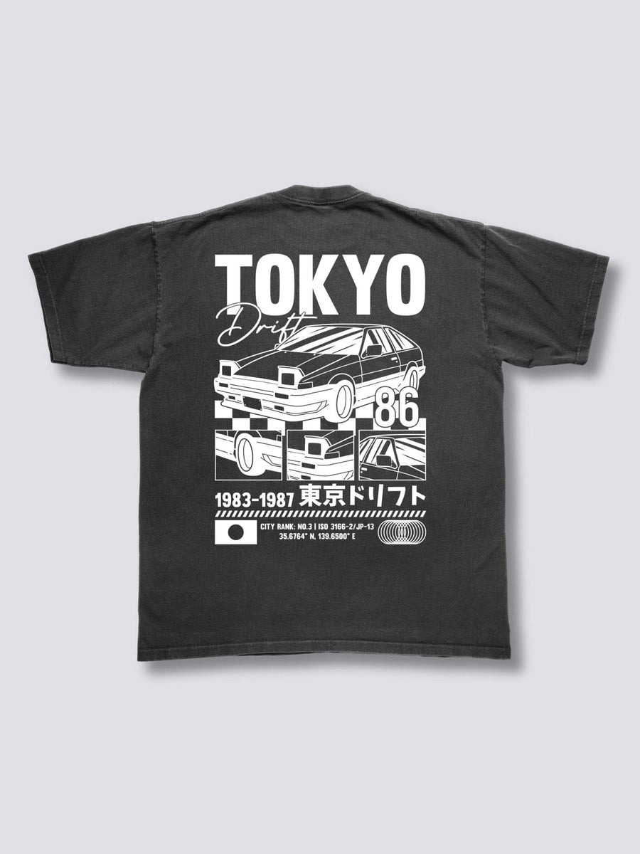 Tokio Drift Camiseta Vintage