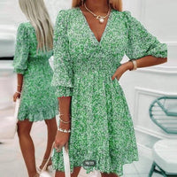 Sunna | Vestido Floral Elegante