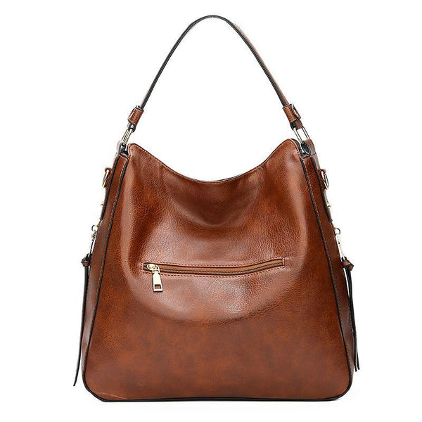 Hannah | Bolso Hobo Antirrobo de Piel