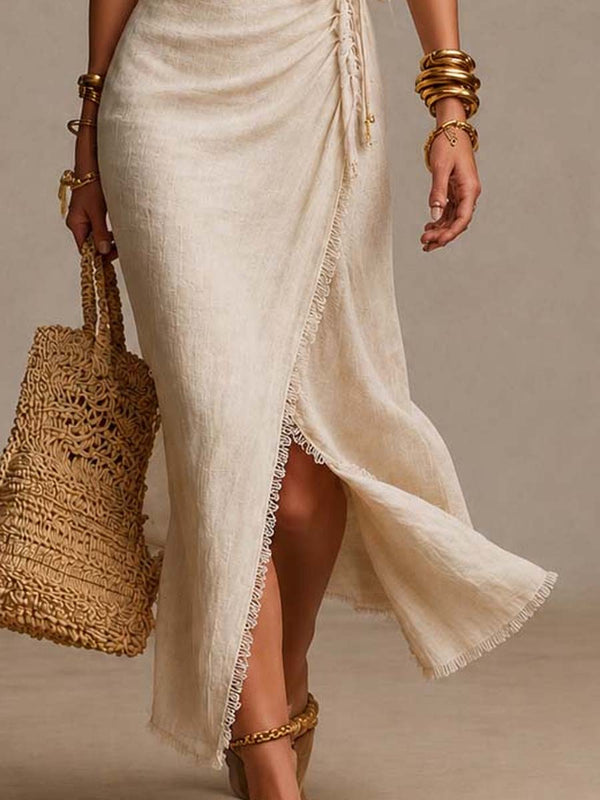 Estrella · Vestido Midi Cruzado