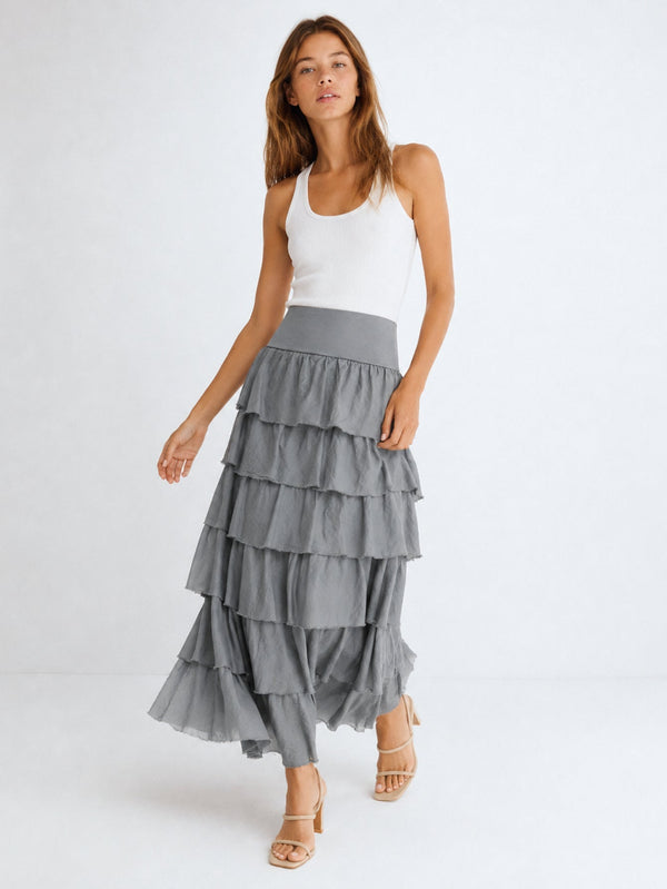 Alma · Falda Larga de Capas