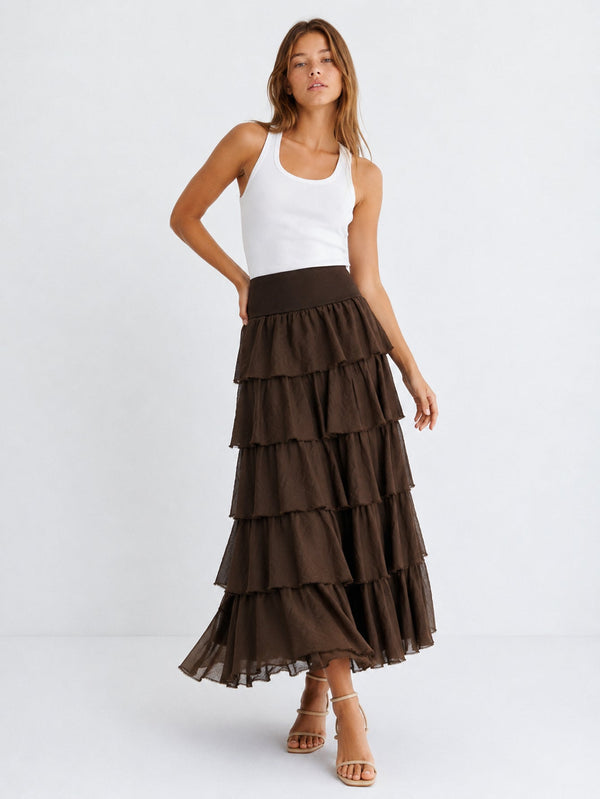 Alma · Falda Larga de Capas