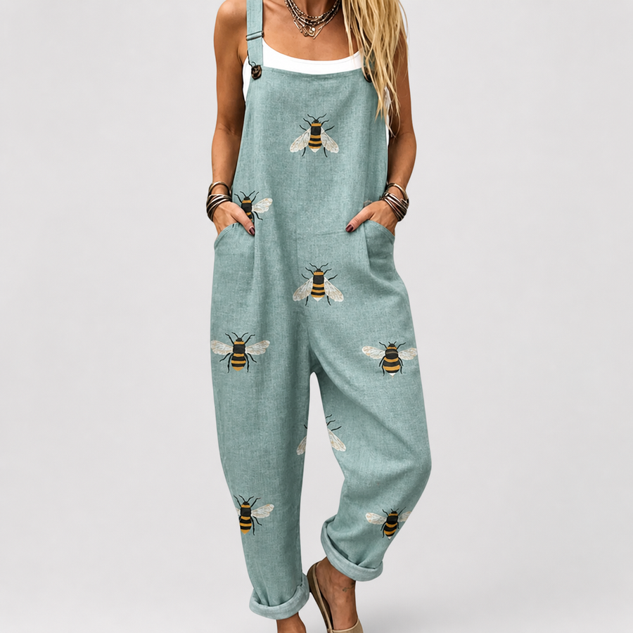 Donatella · Peto Ancho Estampado con Pinceladas