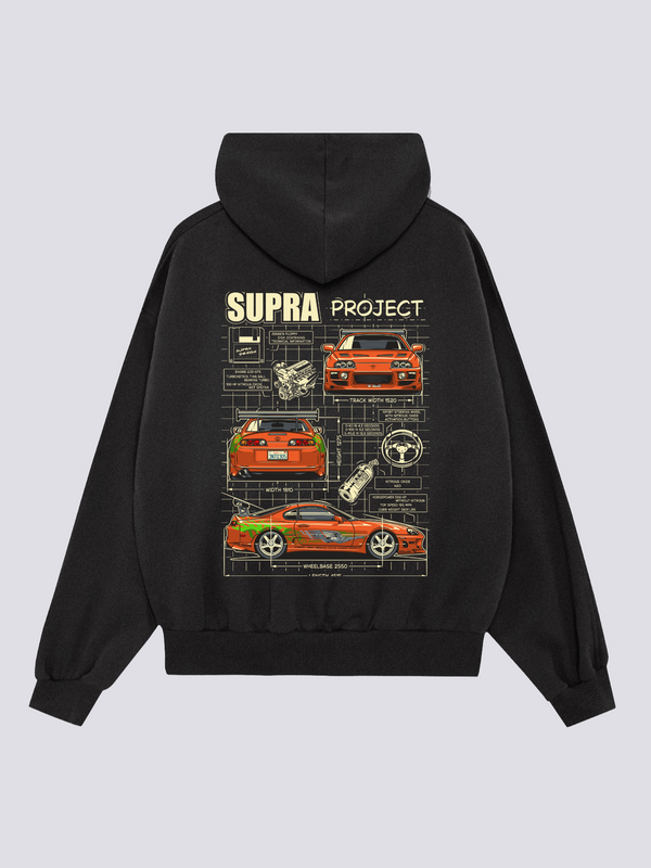 Supra Proyecto Sudadera con Capucha