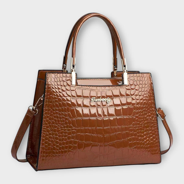 Furly | Bolso con Textura Cocodrilo