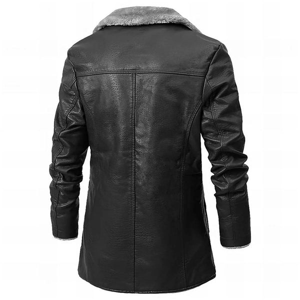Laurent Monaco · Chaqueta de Cuero Elegant Casual
