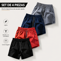 Negro, Rojo, Azul Marino, Gris