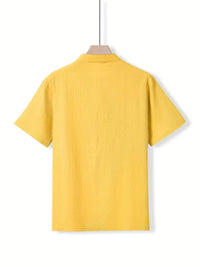 Ethan · Camisa Elegante de Manga Corta