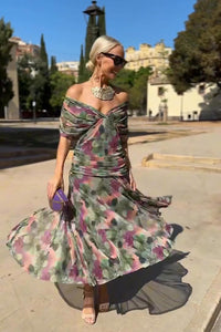 Hendrika · Vestido de Noche Coral