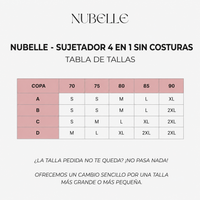 Nubelle · Sujetador Sin Costuras