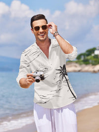 Camisa Vacaciones Coco Estampado Diseñador