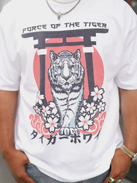 Estampado Frontal - Fuerza del Tigre Camiseta
