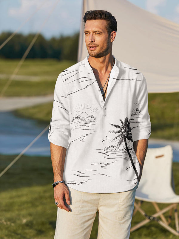 Camisa Vacaciones Coco Estampado Diseñador