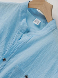 Ethan · Camisa Elegante de Manga Corta