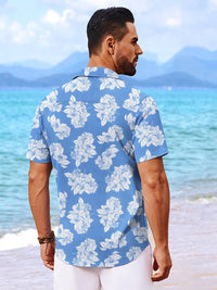 Camisa Hawaiana Floral Vacaciones Diseñador