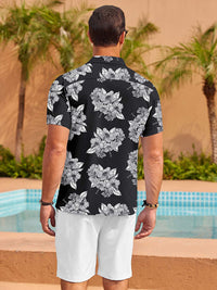 Camisa Floral Casual Vacaciones Diseñador