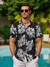 Camisa Estampada Casual Vacaciones Diseñador