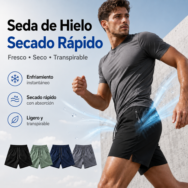 Gazela · Pack 4 Shorts Deportivos Ice Silk