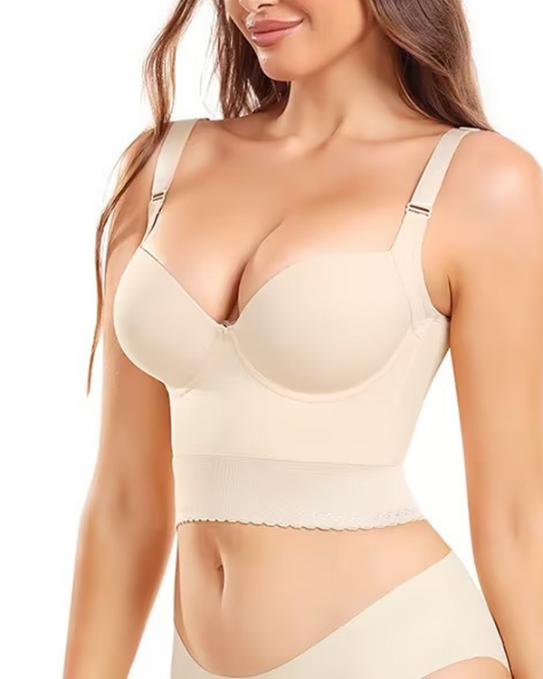 Sujetador Push-Up Moldeador · Largo