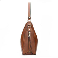 Hannah | Bolso Hobo Antirrobo de Piel