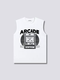 Estampado Frontal - Arcade Juego Camiseta sin Mangas
