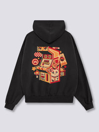 Arcade Neko Sudadera con Capucha