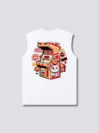 Arcade Neko Camiseta sin Mangas