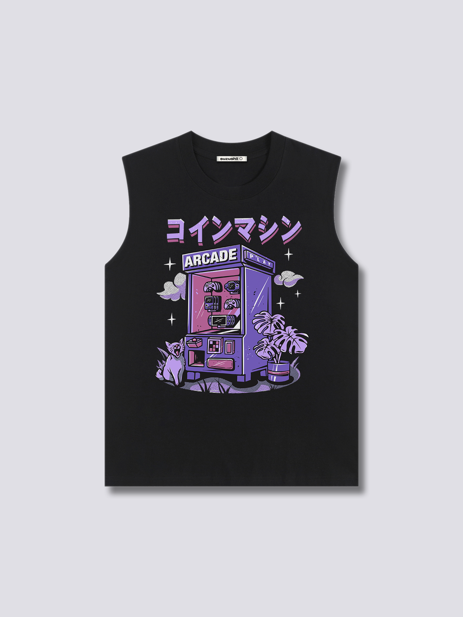 Estampado Frontal - Arcade Camiseta sin Mangas