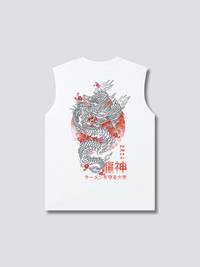 Dragón Asiático Camiseta sin Mangas
