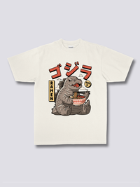 Estampado Frontal - Babyzilla Camiseta