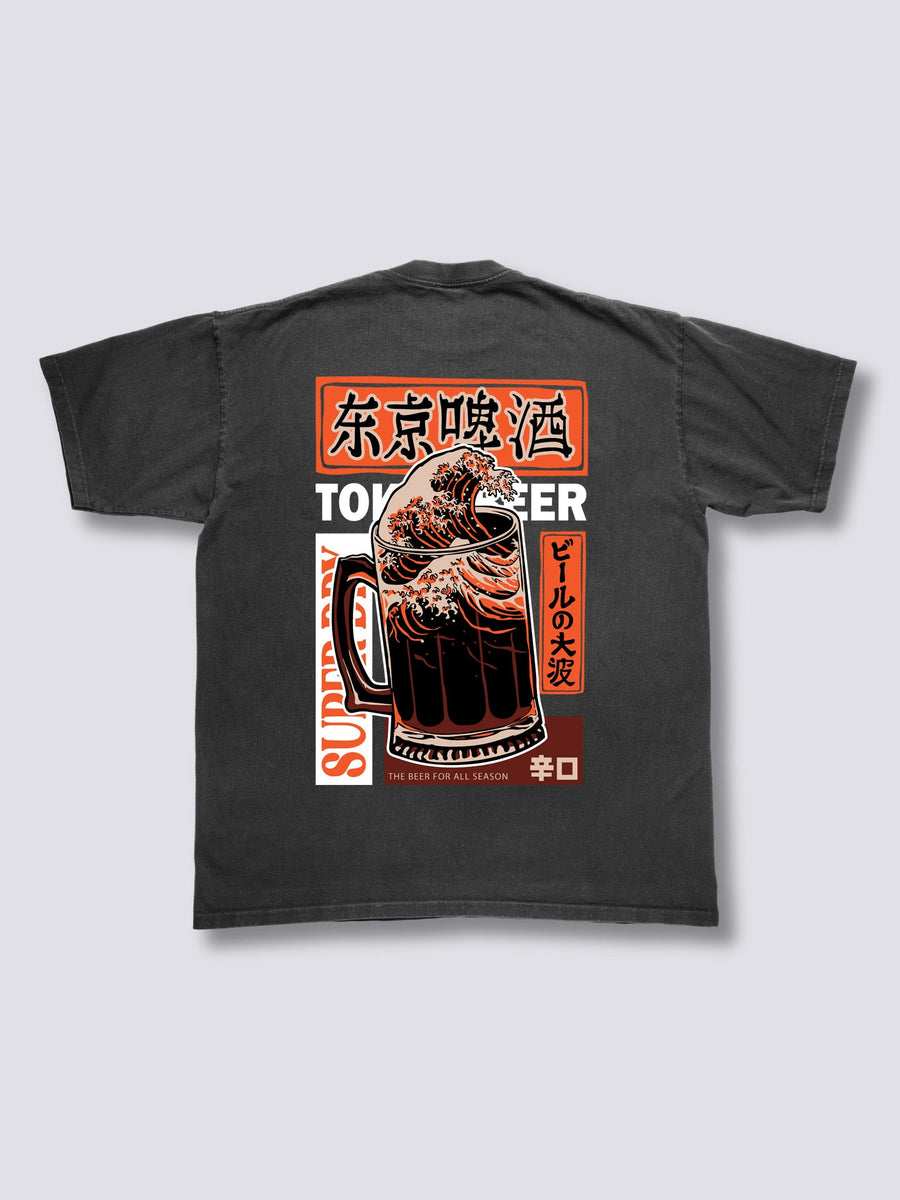 Ola de Cerveza Camiseta Vintage