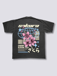 Sakura Style Camiseta Vintage