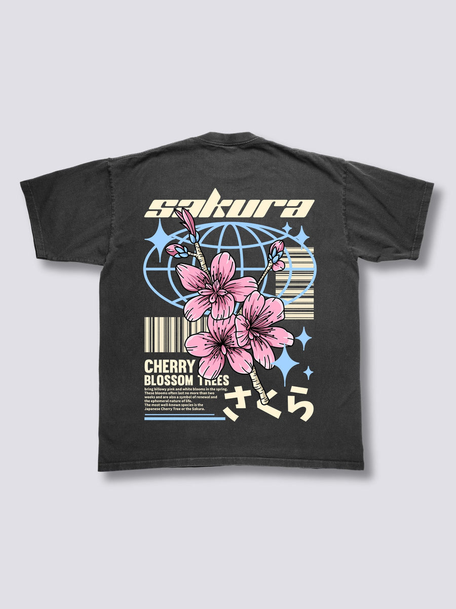 Sakura Style Camiseta Vintage