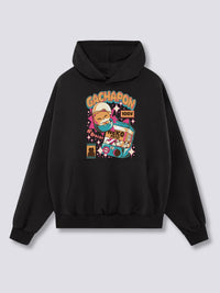 Estampado Frontal - Gachapón Sudadera con Capucha