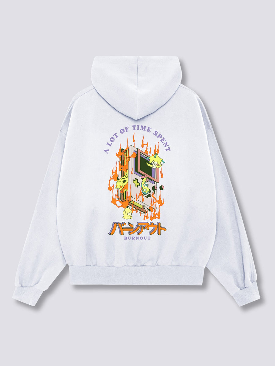 Burnout Sudadera con Capucha