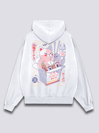 Gato Caja Sudadera con Capucha