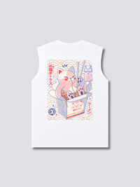 Gato Caja Camiseta sin Mangas
