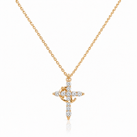Collar Cruz & Corona – Elegancia y Propósito