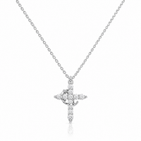 Collar Cruz & Corona – Elegancia y Propósito
