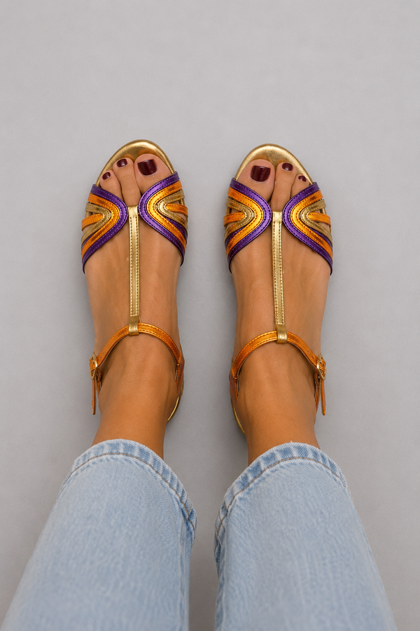Viviana · Sandalias Colores Mediterráneos