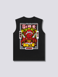 Chef Pulpo Camiseta sin Mangas