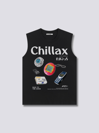 Estampado Frontal - Relax Camiseta sin Mangas