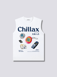 Estampado Frontal - Relax Camiseta sin Mangas