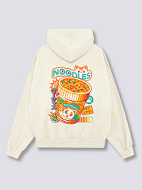 Neko Fideos Sudadera con Capucha