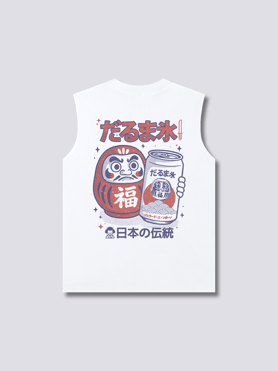 Daruma Cerveza Camiseta sin Mangas