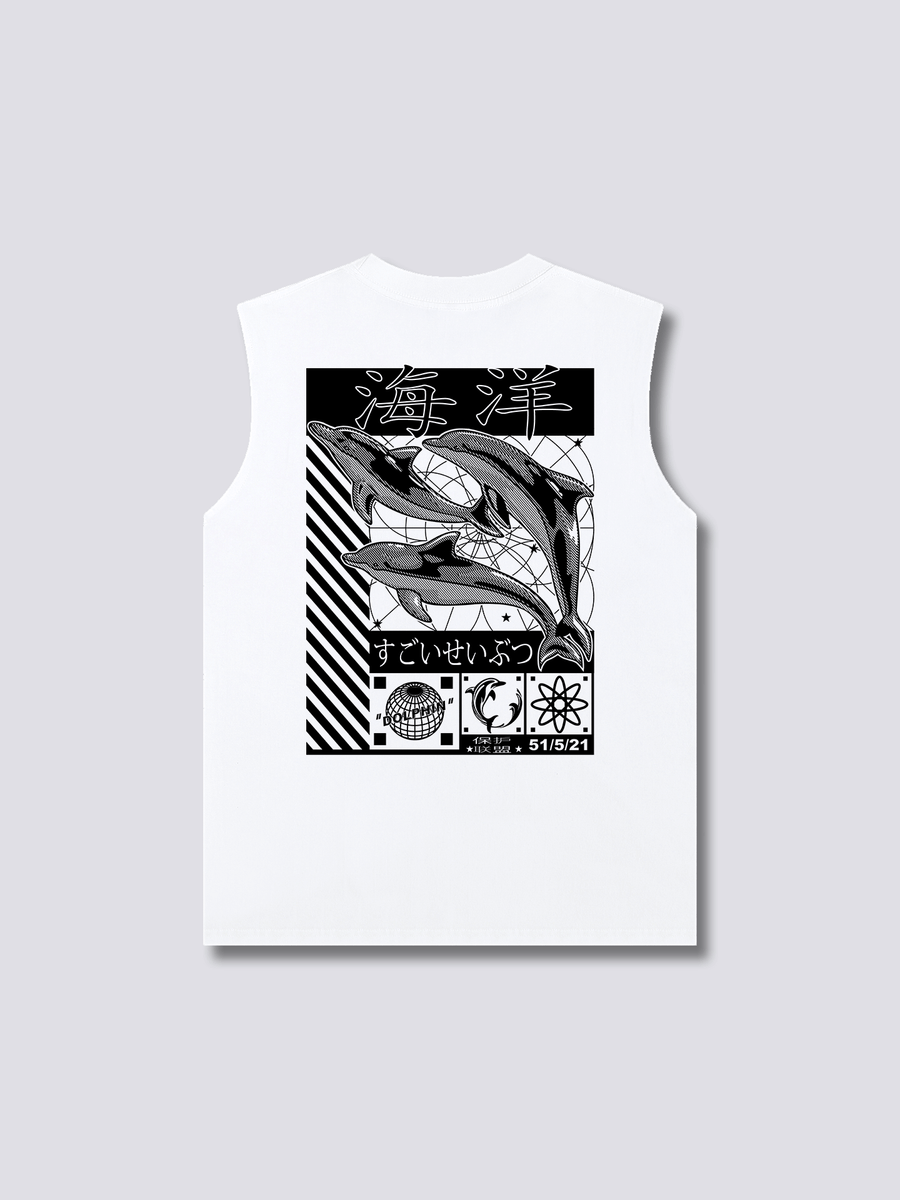 Delfín Camiseta sin Mangas